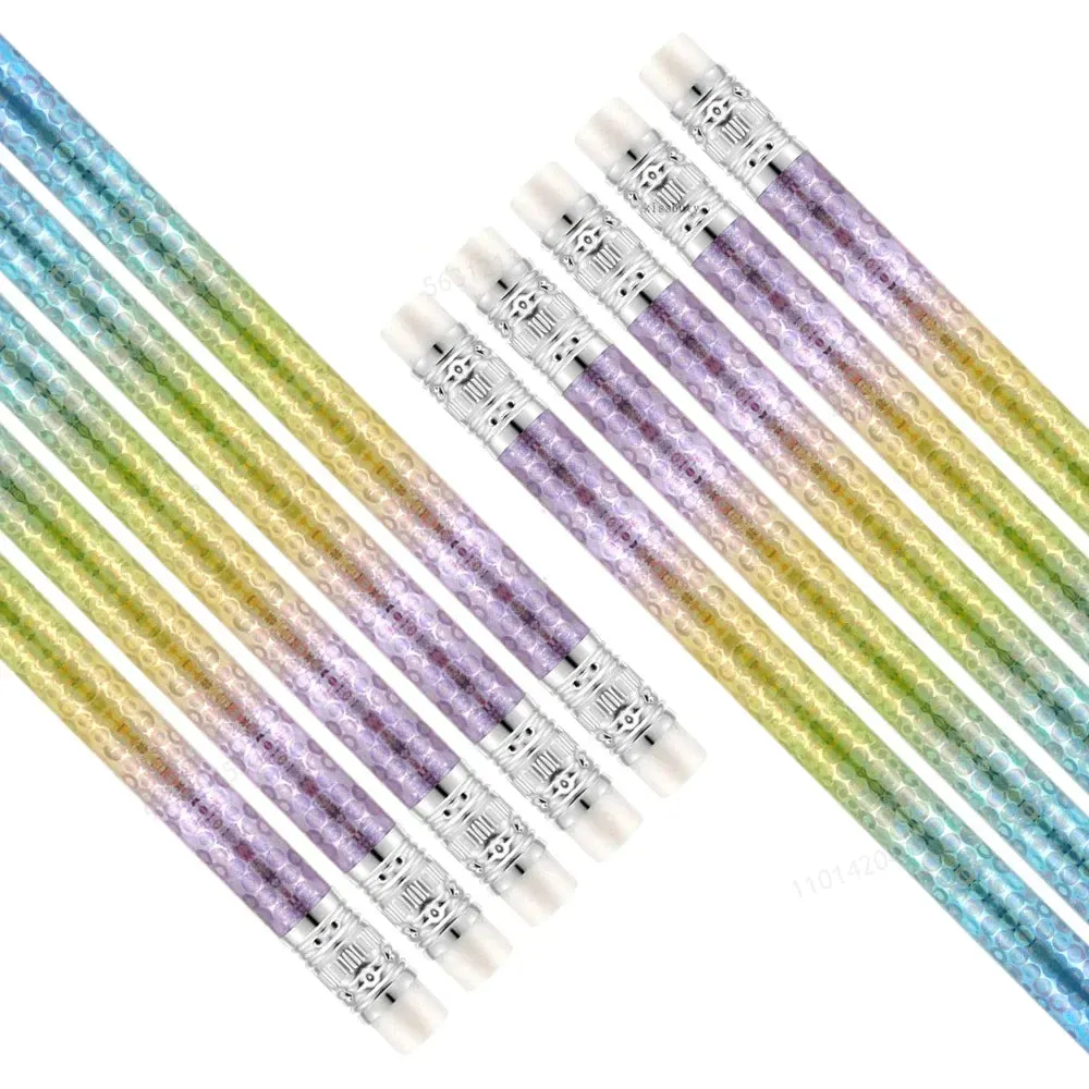 12 Piece Starry Sky Wooden Hb Pencils
