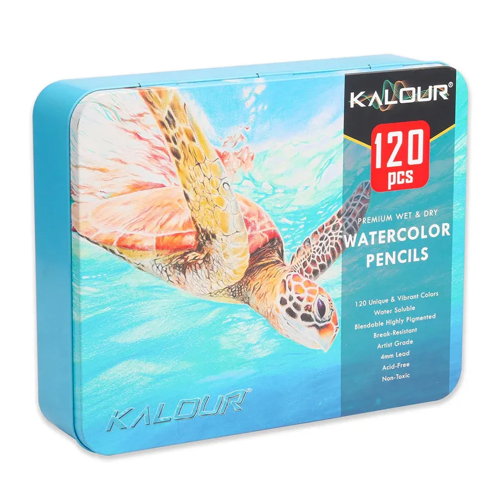 120 Adult Colouring Pencils Set