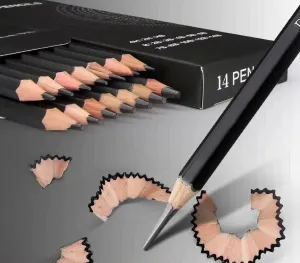 14 Piece Professional Sketch Pencil Set Graphite Art Hand Painted Pen