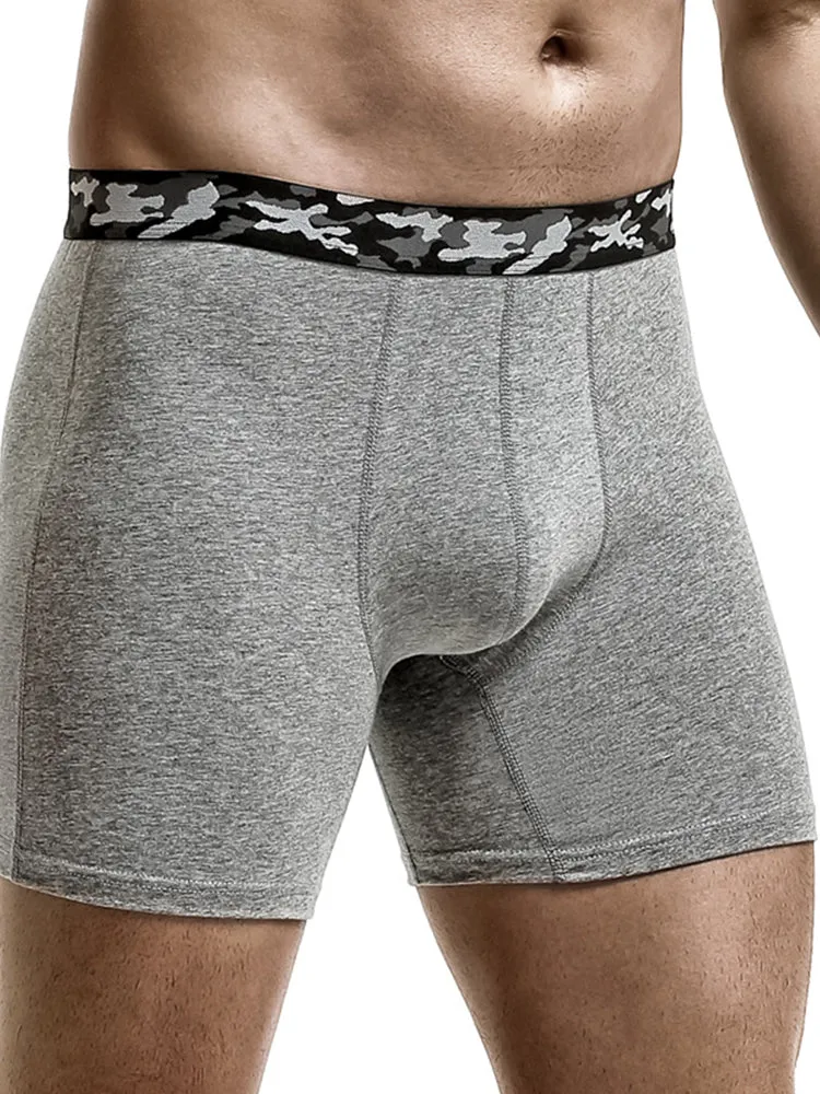 2 Pack Mens U Convex Large Support Pouch Boxers Briefs