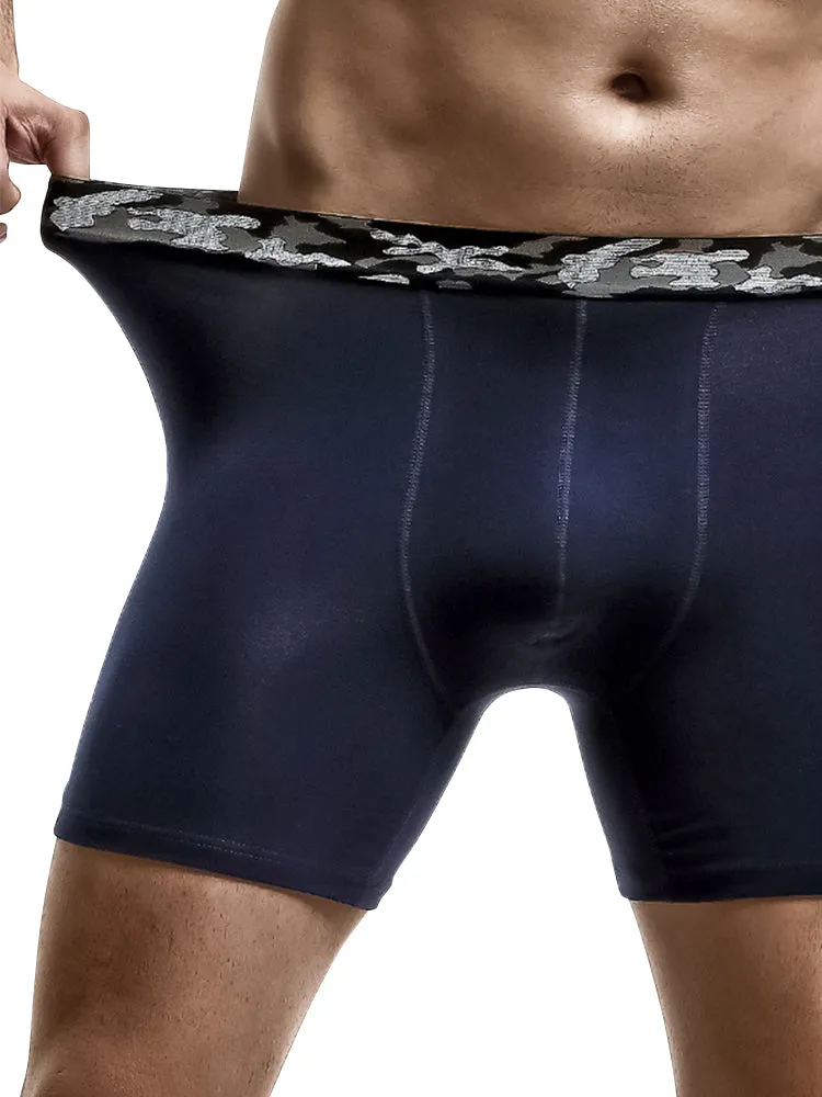 2 Pack Mens U Convex Large Support Pouch Boxers Briefs