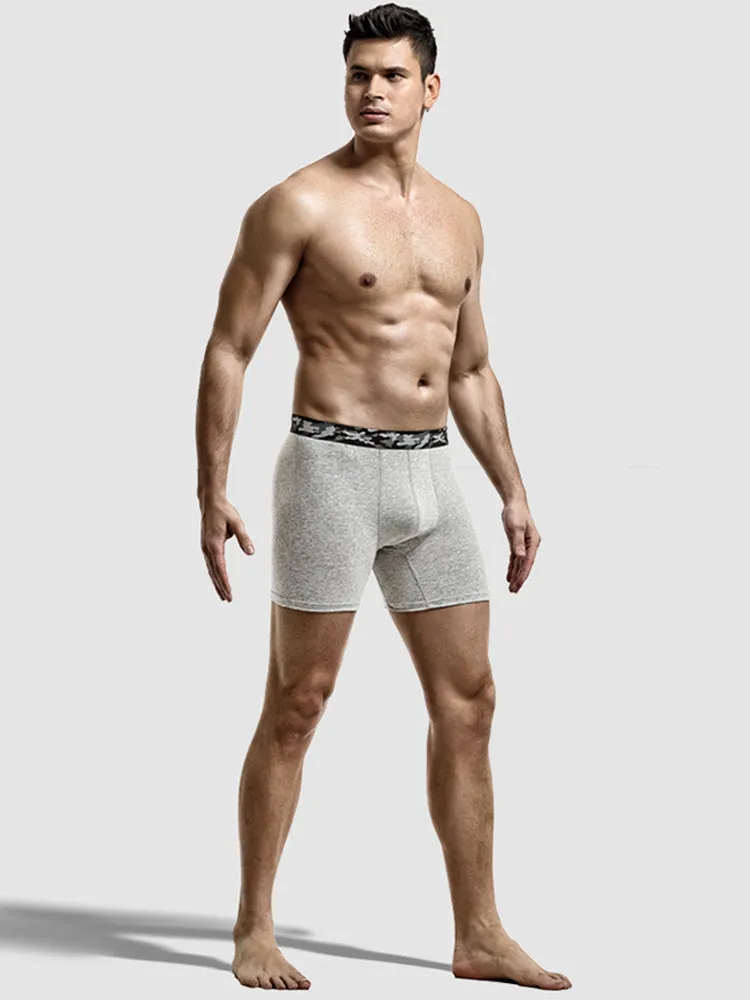 2 Pack Mens U Convex Large Support Pouch Boxers Briefs