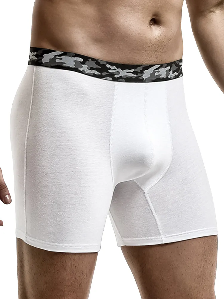 2 Pack Mens U Convex Large Support Pouch Boxers Briefs