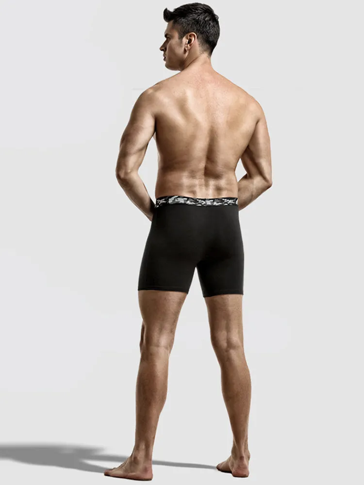 2 Pack Mens U Convex Large Support Pouch Boxers Briefs