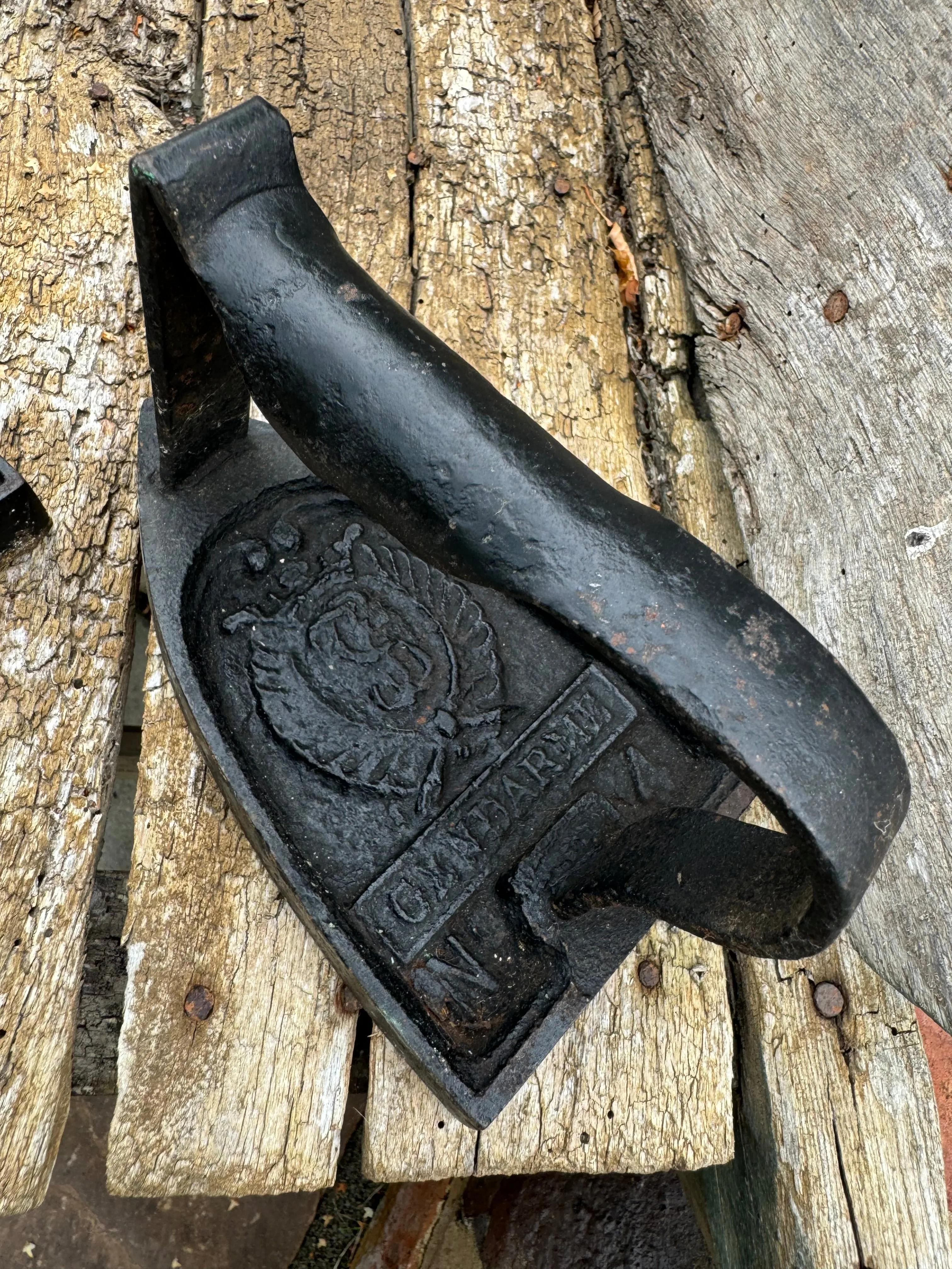 Antique French Gendarme Irons