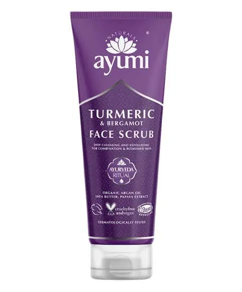 Ayumi Naturals Turmeric And Bergamot Face Scrub 125ml