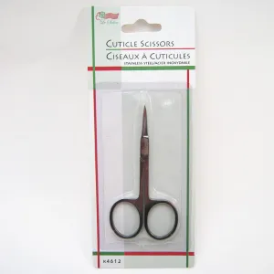 Cuticle Nail Scissors Stainless Steel 3.5" Manicure Pedicure Nose Facial Hair !!