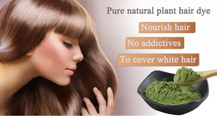 Dye Raw Material 100% Pure Natural Hair &amp; Eyebrow. مادة الصبغة الخام 100% ألوان طبيعية نقية للشعر والحواجب