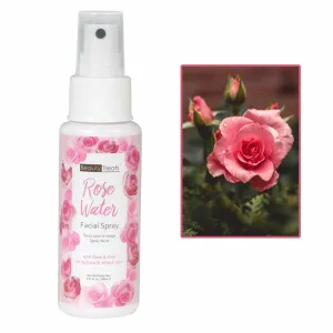 Face Toner Rose Water Mist Facial Spray Aloe Vera Natural Skin Care 80ml 2.81 Oz