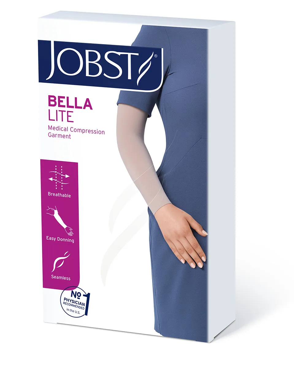 JOBST Bella Lite Armsleeve 20-30 mmHg w/ Gauntlet   Silicone Dot Band