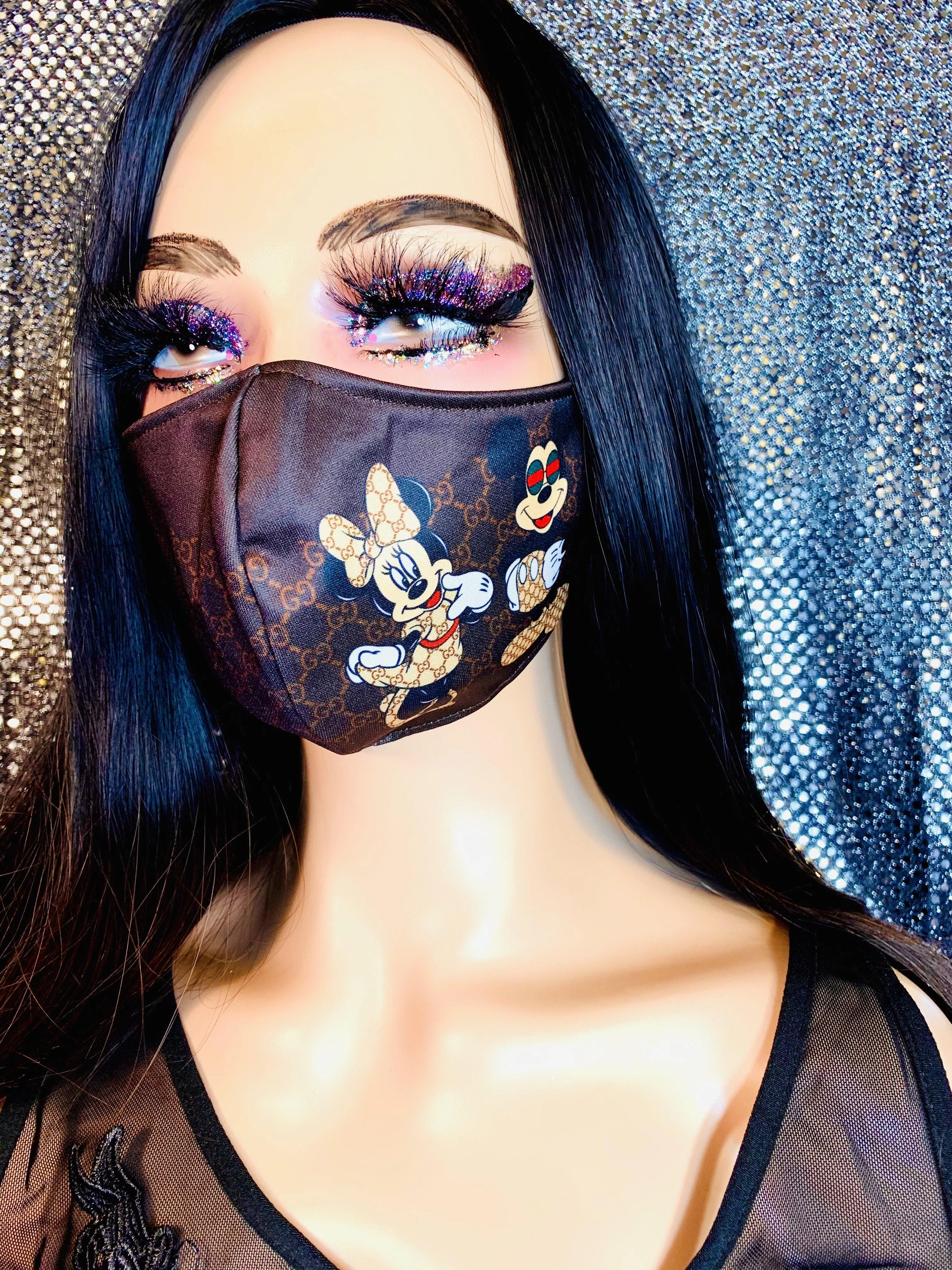 Mickey Minnie G Face Mask