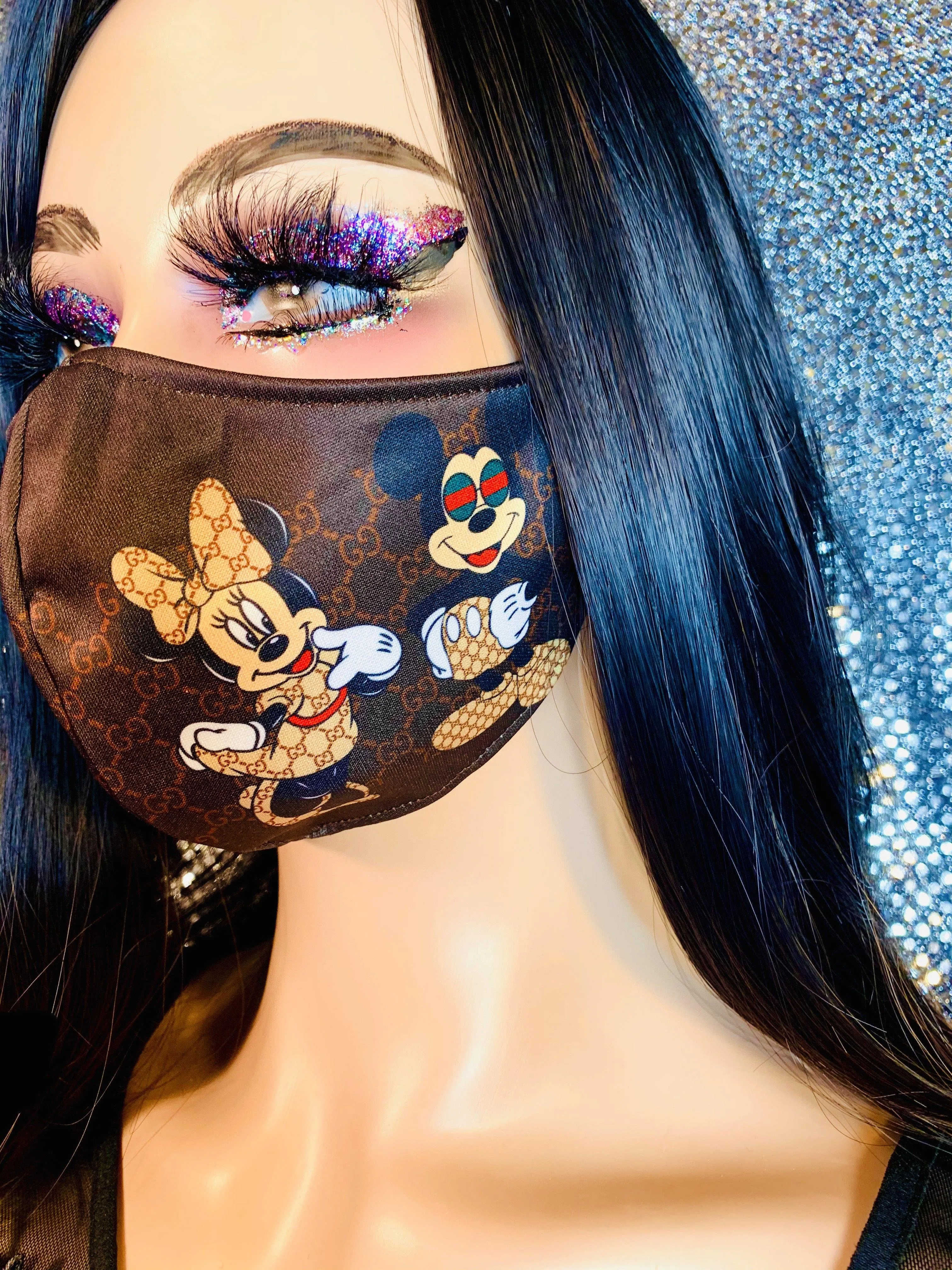 Mickey Minnie G Face Mask