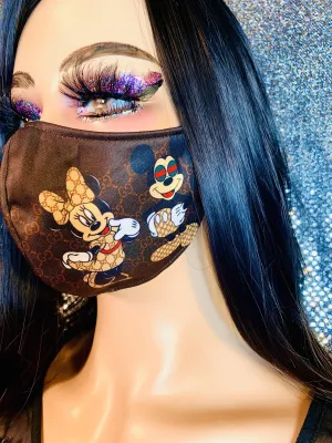 Mickey Minnie G Face Mask