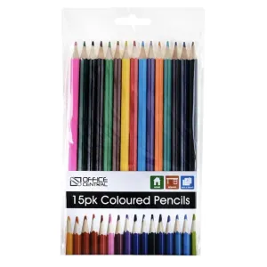 Pack of 15 Coloured Pencils