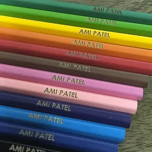 Personalised Colour Pencils <br/>Pack of 12