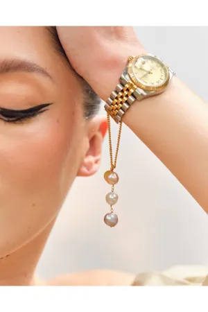 Silver Baroque Watch Charm
