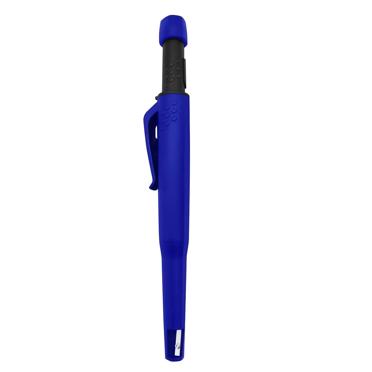 Solid Carpenter Mechanical Pencil for Woodworking Construction One-Piece Design Pen Cap with Sharpener Stationery Supplies