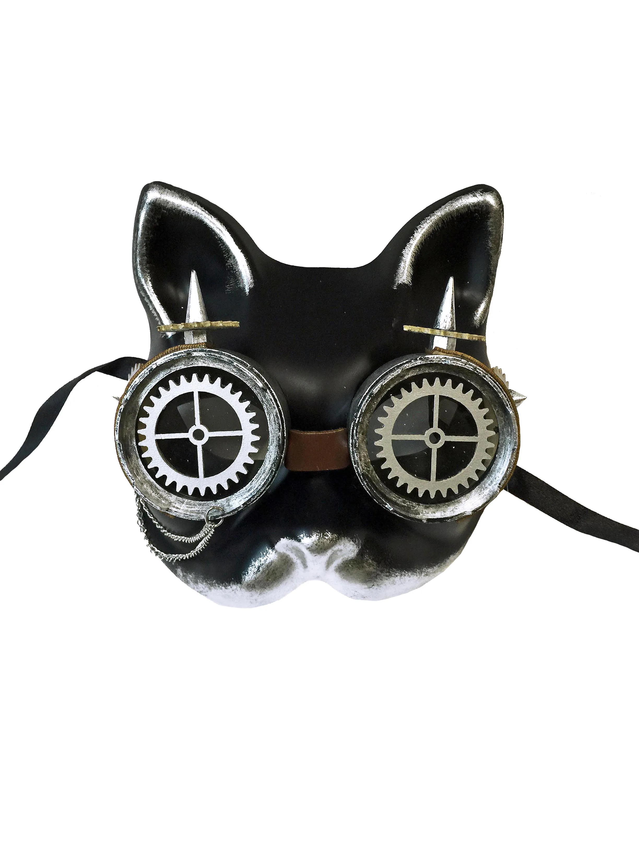 Steampunk Cat Face Mask