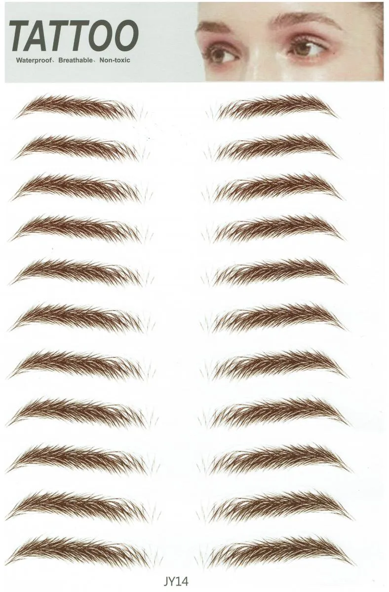 Tattoo Eyebrow Sticker for Men and Women