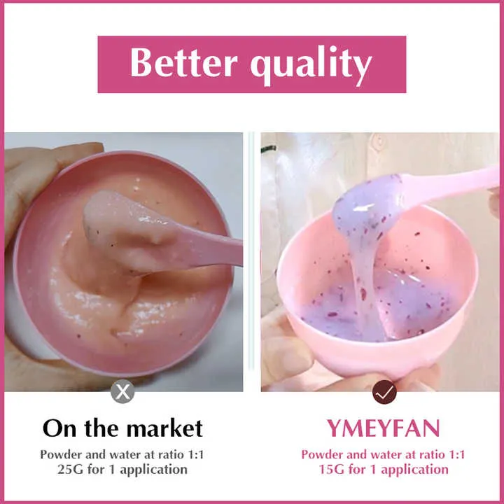 YMEYFAN DIY SPA Beauty Salon Hydro-قناع هيدروجيلي